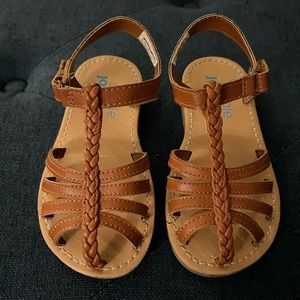 Toddler Girls Brown Sandals